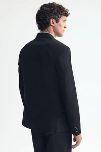 Relaxed-Fit Double-Breasted Jacket