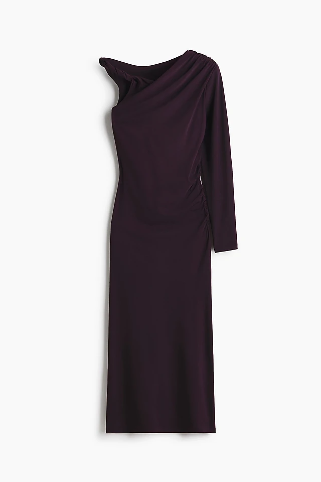 sisters angelina asymmetric draped one shoulder maxi dress Sisters. Angelina Asymmetric Draped One-Shoulder Maxi Dress