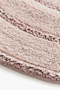 Round Cotton Bath Mat