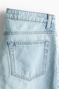 Denim Bermuda Shorts