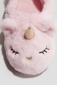 Chaussons souples avec appliqués