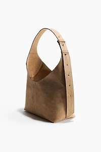 Suede Shoulder Bag