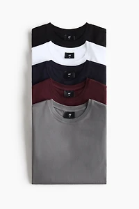 5-pack Slim Fit T-shirts