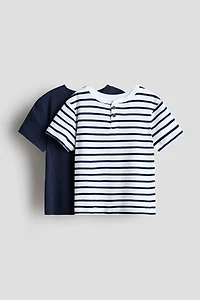 2-Pack Henley T-Shirts