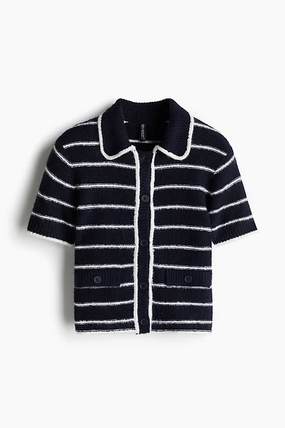 Short-Sleeved Cardigan