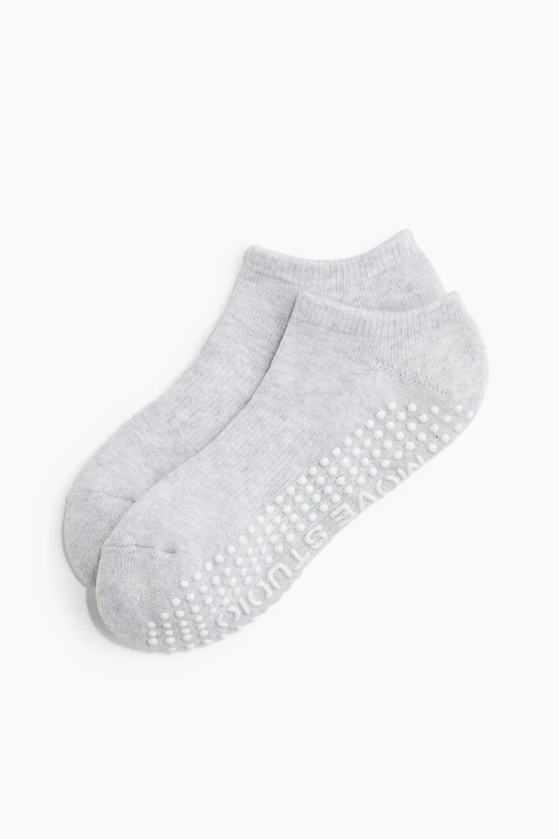 2-Pack Non-Slip Yoga Socks