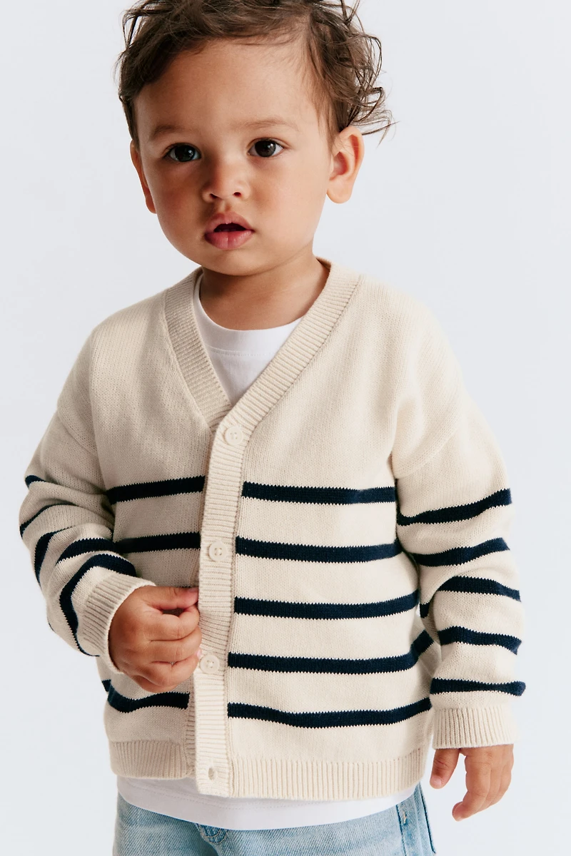 Cotton Knit Cardigan