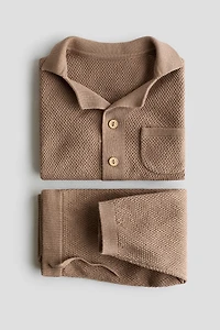 2-Piece Cotton-Knit Set