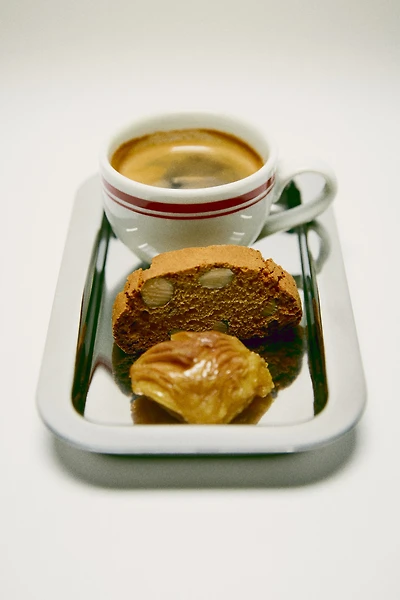 Lot de 2 tasses à expresso avec soucoupes