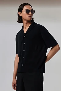 Regular-Fit Fine-Knit Shirt