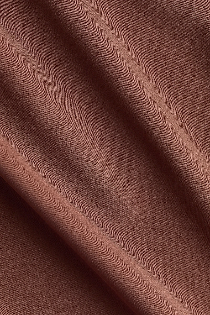 Strap-Detail Halterneck Top
