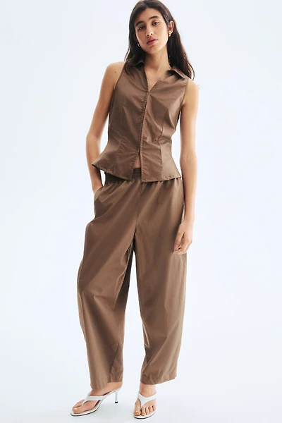 Ankle-Length Pull-On Pants