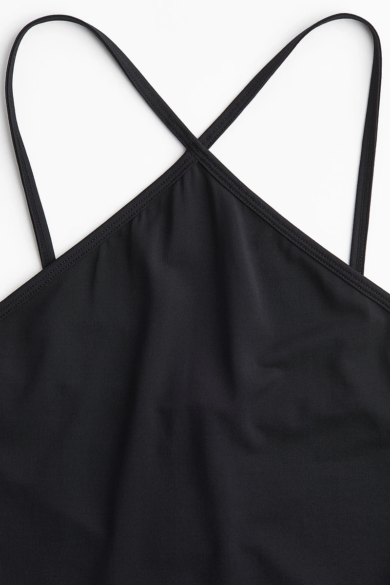 Crêpe Thong Bodysuit