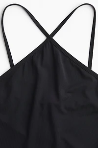 Crêpe Thong Bodysuit
