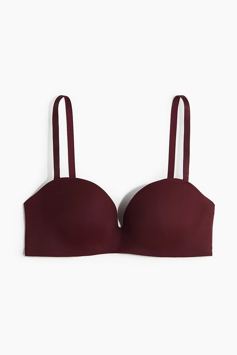 Microfiber Super Push-up Balconette Bra