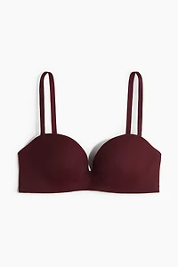 Microfiber Super Push-up Balconette Bra