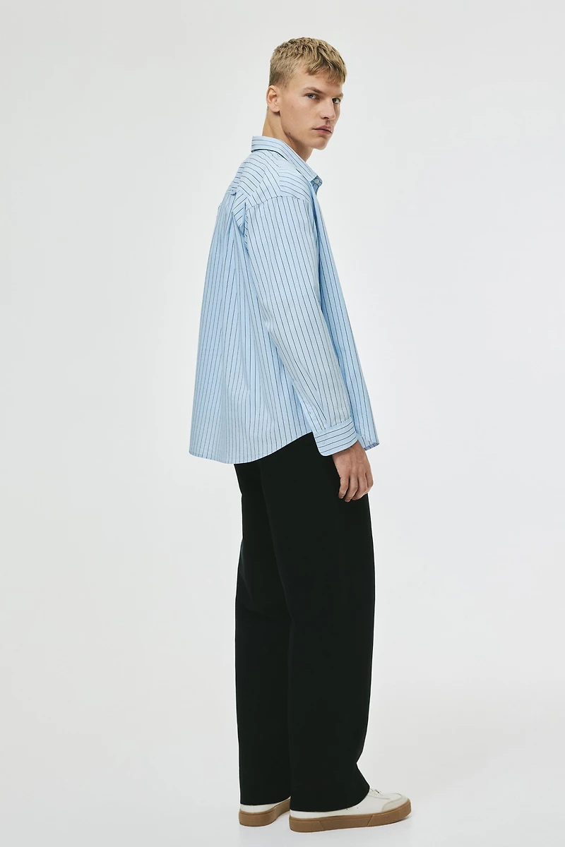 Loose-Fit Poplin Shirt