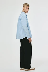 Loose-Fit Poplin Shirt