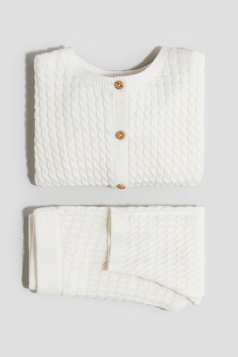 2-piece Fine-Knit Set