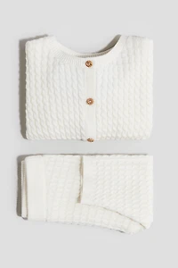 2-piece Fine-Knit Set