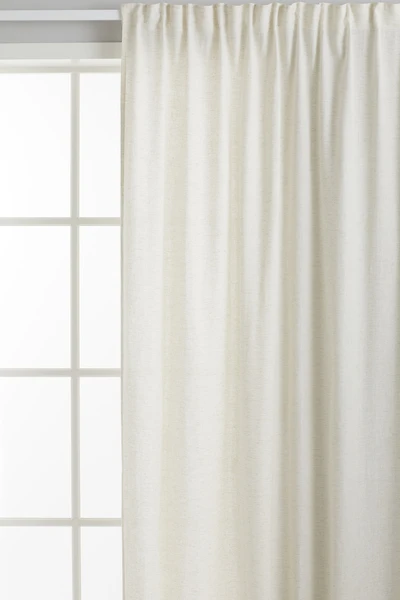 One-pack Long and Wide Lyocell-Blend Curtain Panel