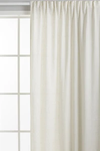One-pack Long and Wide Lyocell-Blend Curtain Panel