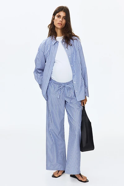 MAMA Cotton Drawstring Pants
