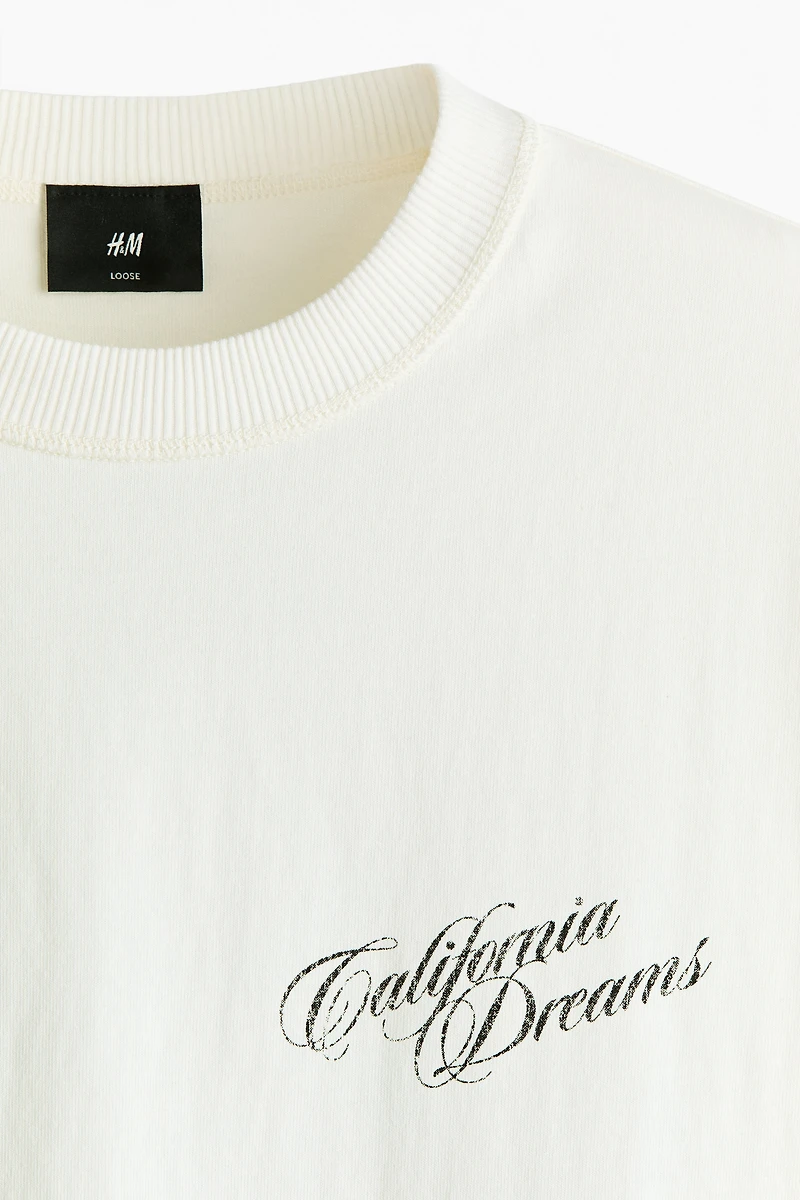 Loose-Fit Printed T-Shirt