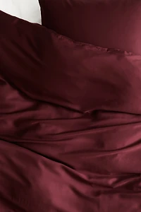 Satin Twin Duvet Cover Set