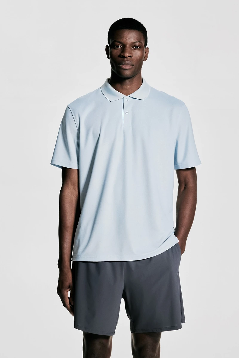 Regular Fit Piqué Sports Shirt