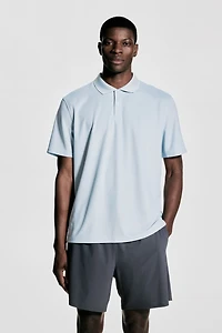 Regular Fit Piqué Sports Shirt