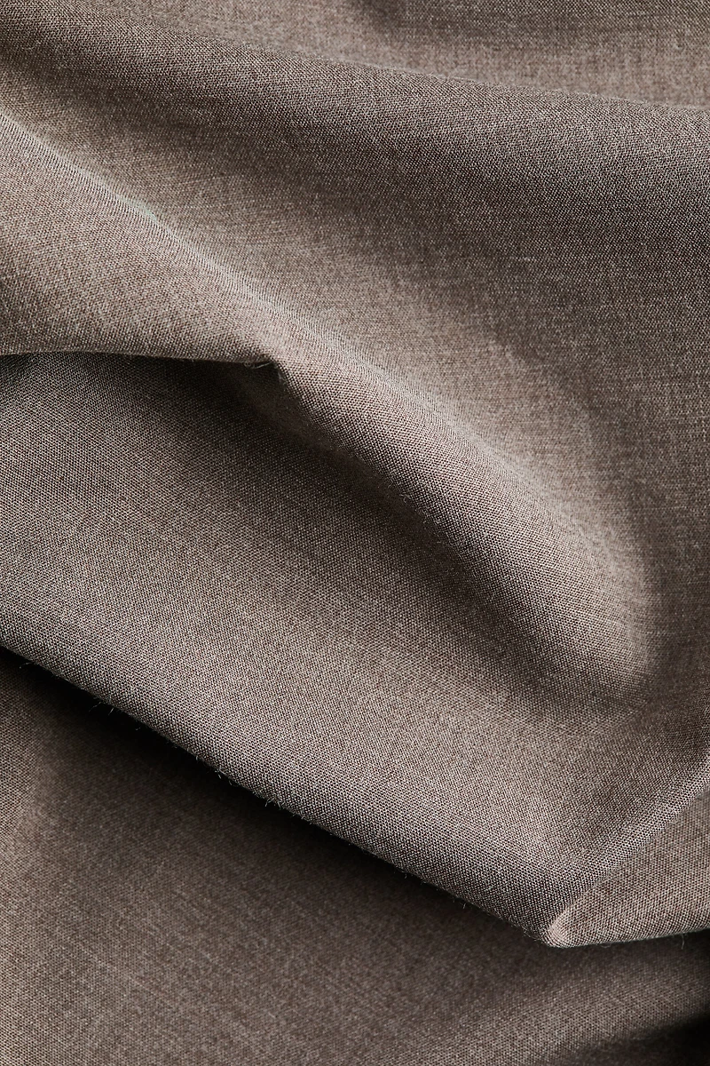 Tie-Detail Boat-Neck Top
