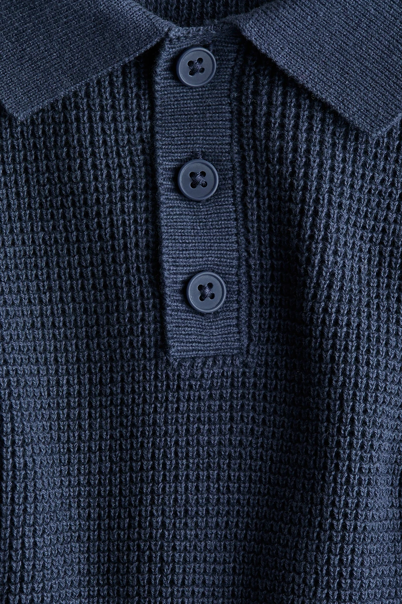 Cotton-Knit Polo Shirt