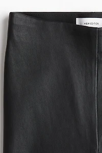 Caleçon long en cuir