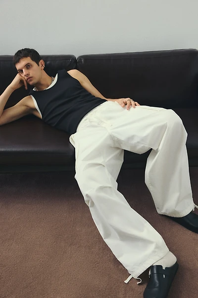 Loose-Fit Parachute Pants