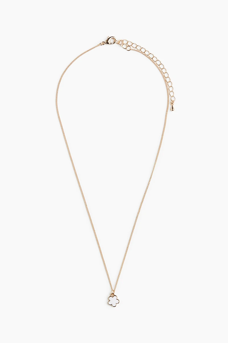 Flower-pendant Necklace
