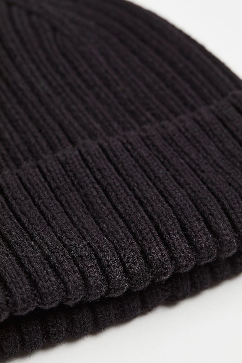 Rib-knit Hat