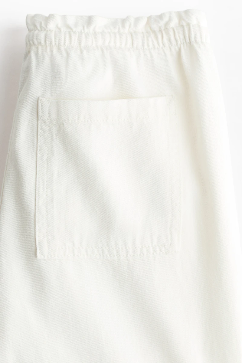 Denim Pull-On Pants