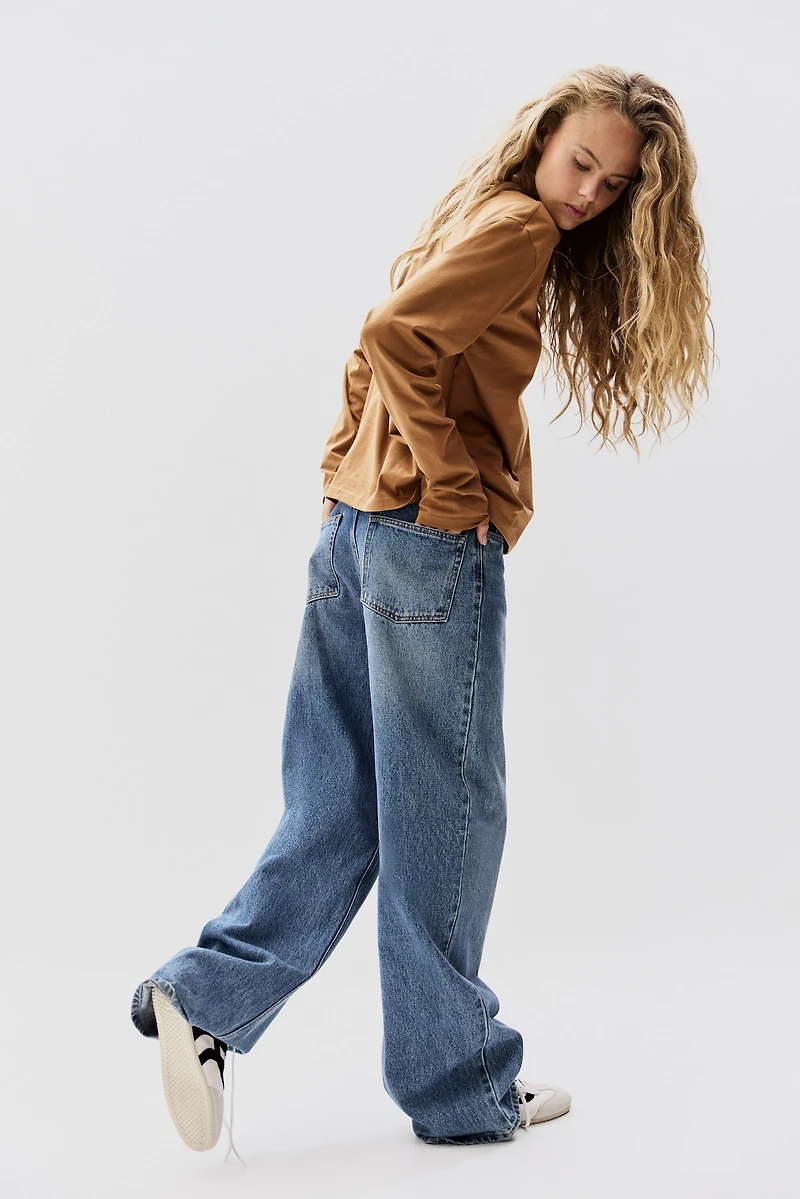 Long-Sleeved Cotton Top