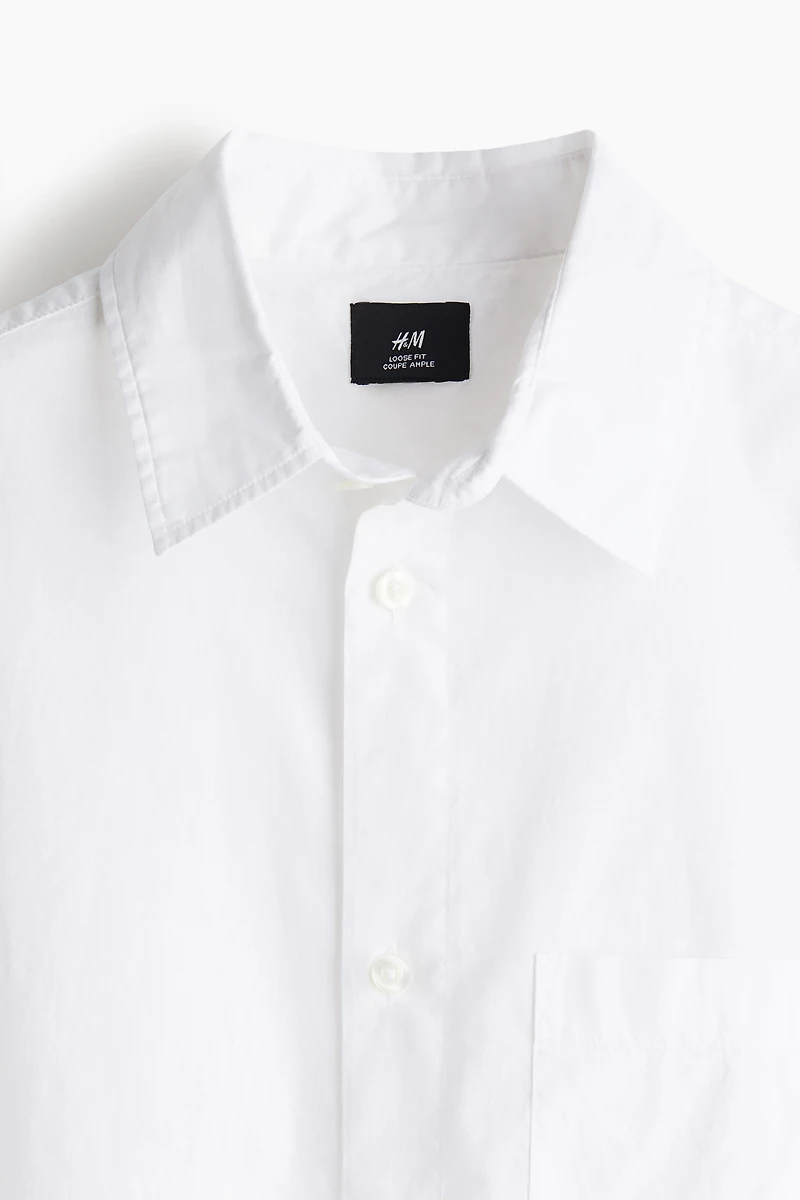 Loose Fit Short-Sleeved Shirt