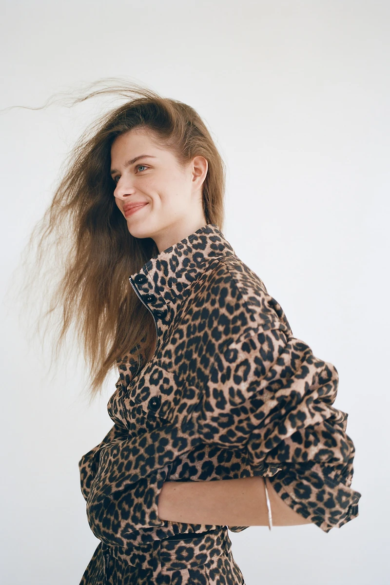 Bubble-Hem Jacket