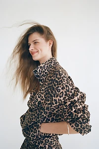 Bubble-Hem Jacket