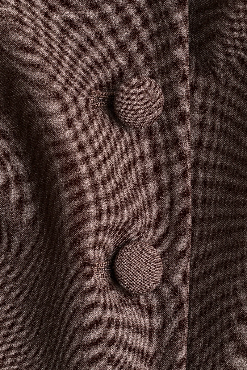 Button-Front Top