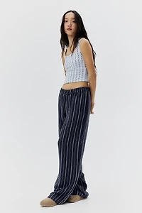 Picot-Trimmed Sleeveless Top
