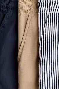 Lot de 3 shorts en coton