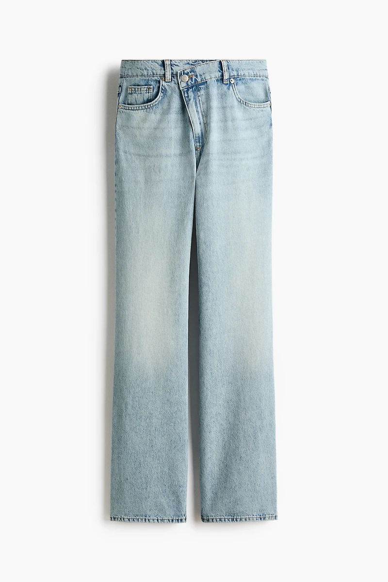Straight Leg High Waist Jeans