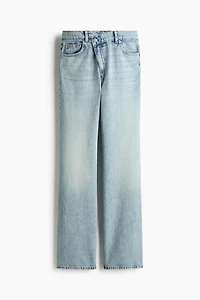 Straight Leg High Waist Jeans