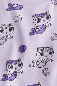 Printed Jersey Dress