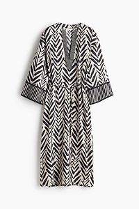 Tie-Belt Tunic Dress