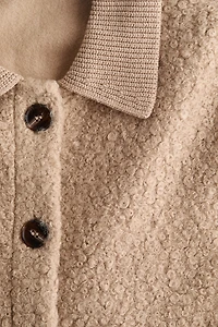 Teddy Fleece Cardigan